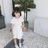 Girls' Dress 2022 Summer New Girls' Academic Skirt Cotton Princess Skirt